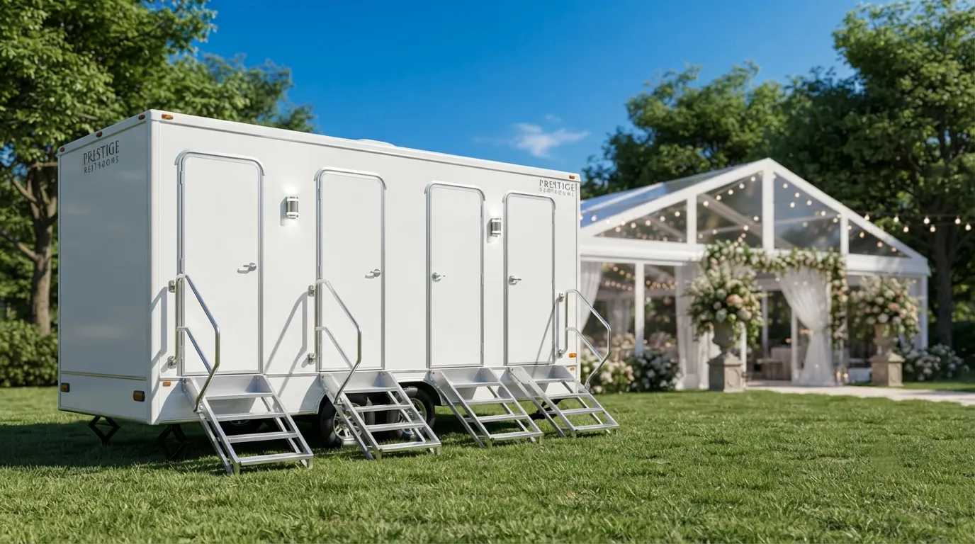 4 Stall Restroom Trailer in Porterville, CA