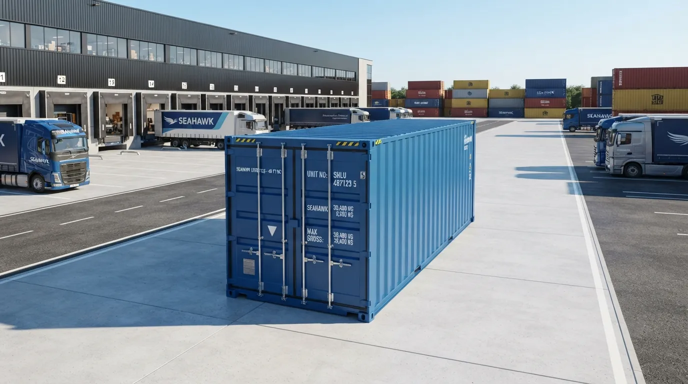 40ft Storage Container in Porterville, CA