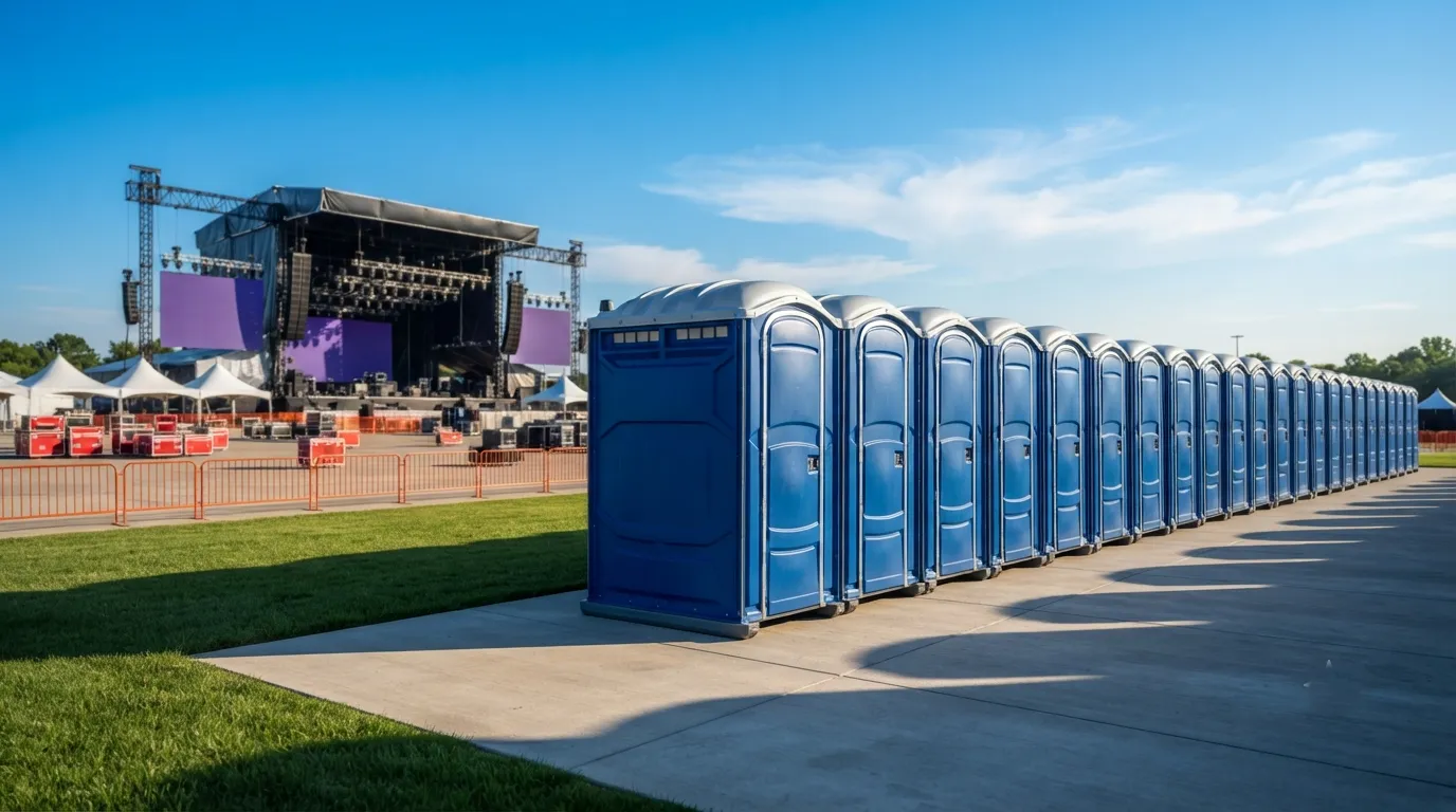 Concert Restroom Rental in Porterville, CA