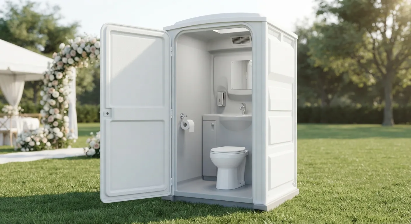 Deluxe Flushable Porta Potty in Porterville, CA