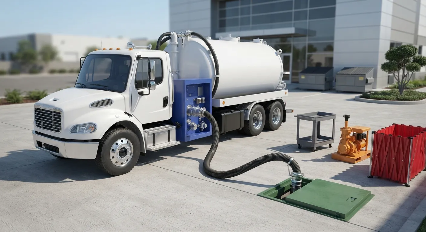 Grease Trap Pumping in Porterville, CA
